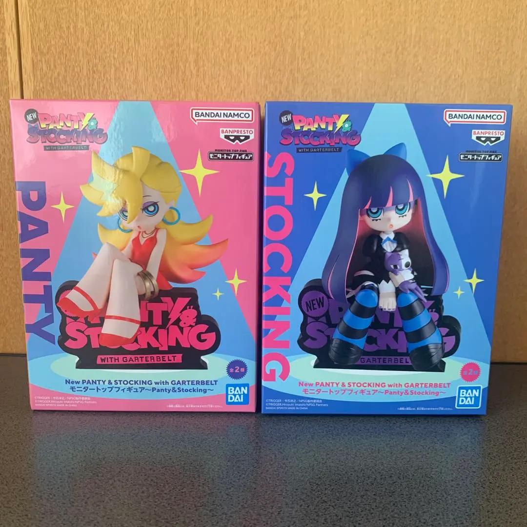 Panty Stocking Monitor Top Figure Set 2 Banpresto Japan Prize