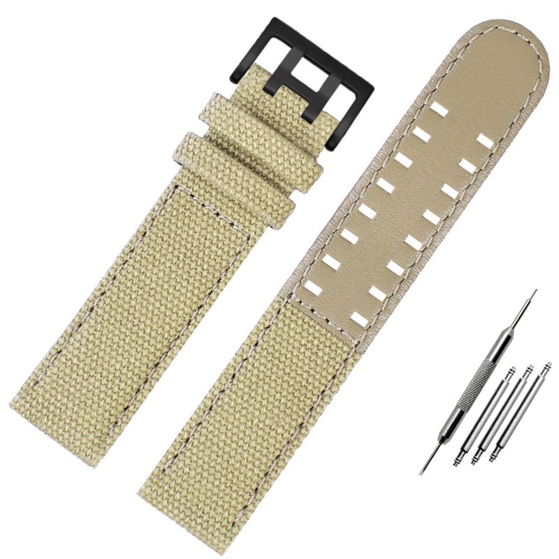 For Hamilton Khaki Field Watch H760250/h77616533/h70605963 H68201993 Watch Strap Genuine Leather Nylon Men Watch Band 20mm 22mm
