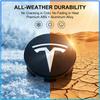 4 stuks 60 mm Auto Wielnaafdopjes Badge Accessoires Voor Tesla Model 3 Model S Model X Model Y Roadster Performance Decoratie