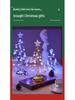 Luminous Electroplated Iron Christmas Tree Ornament Night Light