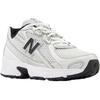 New Balance 740 Big Kid White Silver Black Kids Sneakers Grey GR740NW