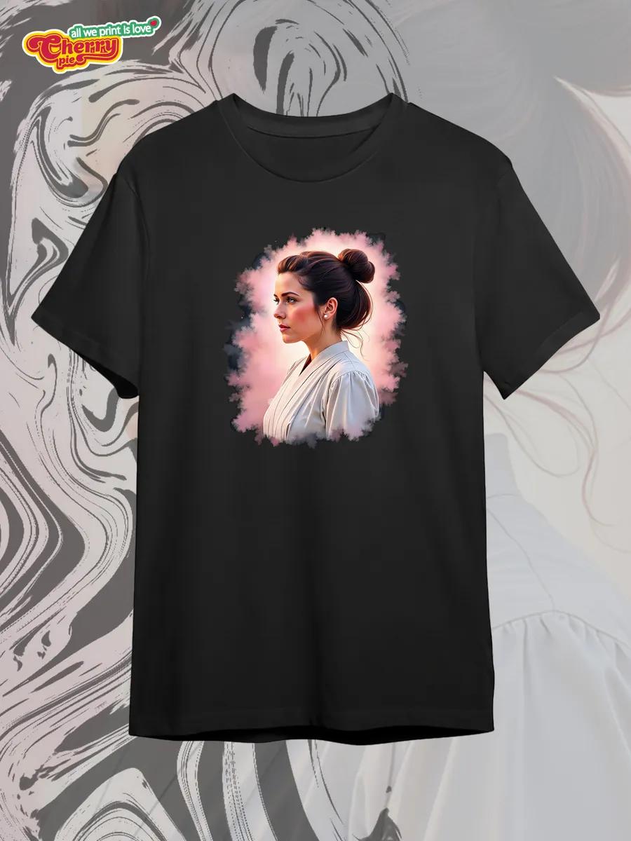 Black T-shirt with Lada Niva print M
