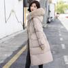 Women's Windproof Winter Jacket - Thick Down, Big Fur Collar