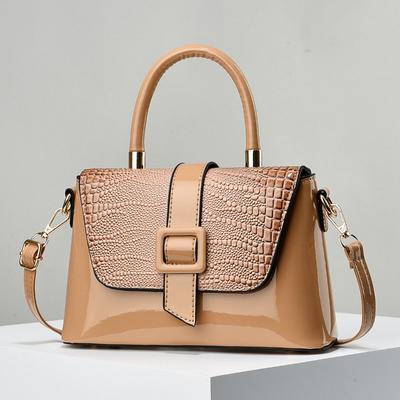 Marke Damen Kleine Quadratische Tasche Luxus Helle Leder Handtaschen Designer Damen Schulter Handtaschen Trend 2024 Frauen Umhängetaschen