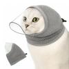 Anti-Bite Cat Headgear Anti-Licking Anti-Scratch Prevent Eating Not Blocking the View Breathable Cat Face Mask Pet Supplies