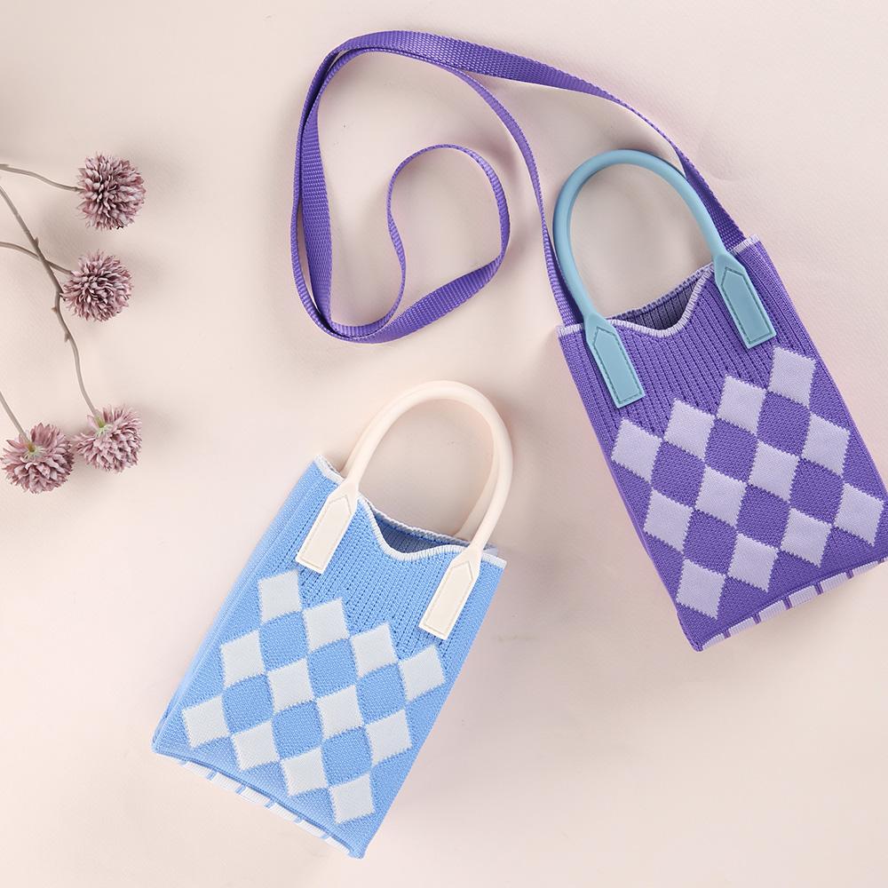 BRBAG BR_ Knit BagS_ Diamond