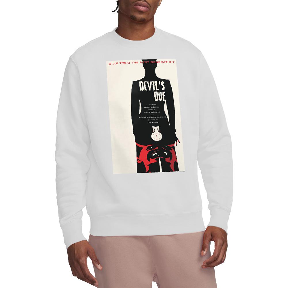 STAR TREK Unisex Adult The Next Generation Season 4 Episode 13 Sweatshirt