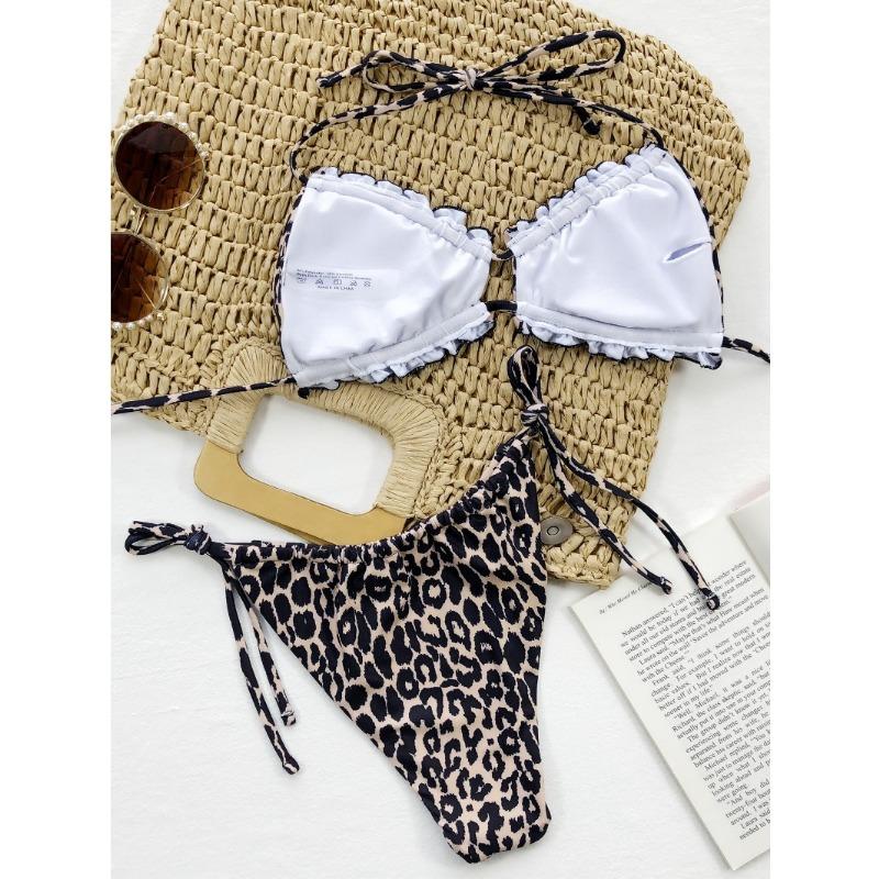 One Piece Swimsuit Sexy Swimsuit Solid Color Low Waist Bikini