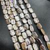 1String, Purple Natural Freshwater Pearls, Handmade Irregular Square Pearl Beads, 13×18mm, for DIY Necklace, Bracelet Accessories, Holiday Gift 36cm