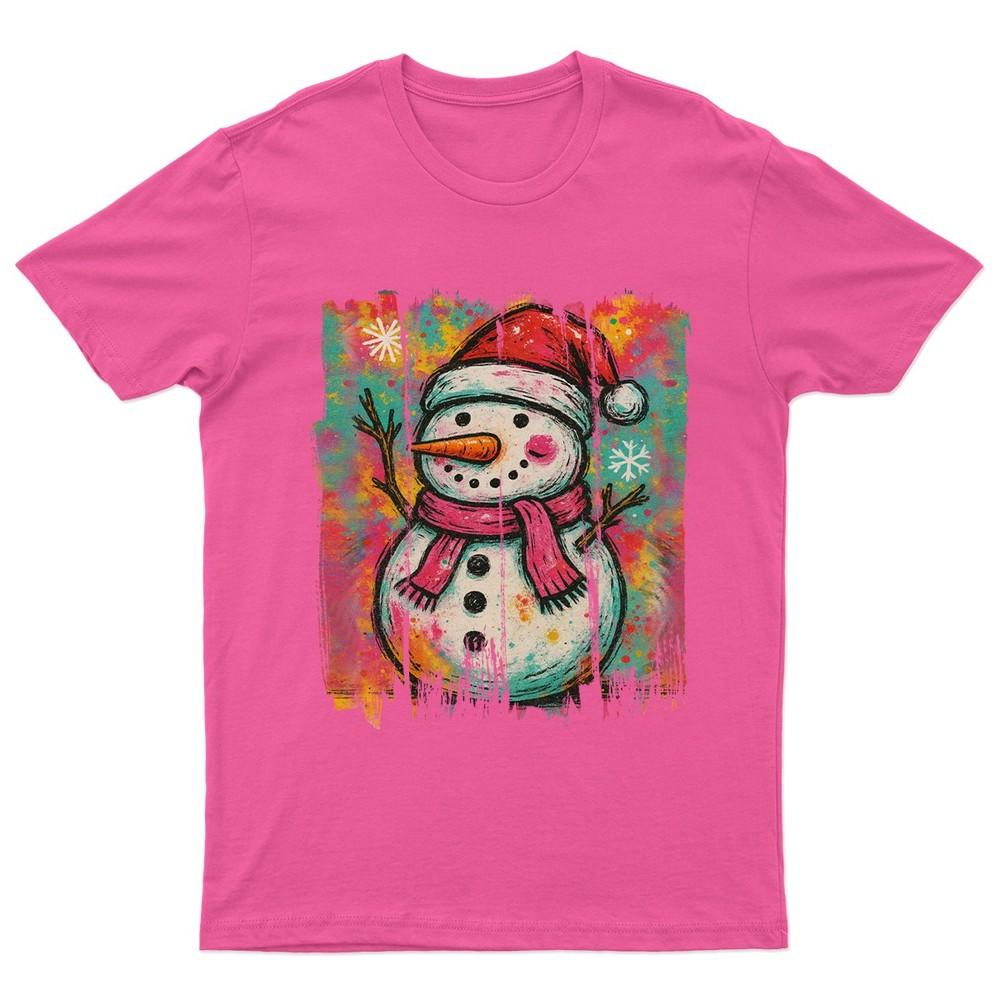 Festive SnowUnisex Christmas Holiday TShirt Unisex Gift Retro Seasonal Funny
