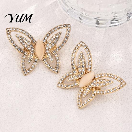 Romantic Butterfly Brooch Women Hollow Brooch, Golden Decorative Badge Clothing Accessory Pin, Sweater Cardigan Coat Dress Jewelry Accessories