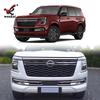 Nissan Patrol Armada Y63 Front Bumper Lower Grille Chrome Trim