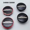 4 pezzi 54mm 56mm Logo John Cooper Works Emblema Tappi Centrali Ruote Auto Cerchi Mozzo Cerchione Coprimozzo Accessori Styling per MINI JCW