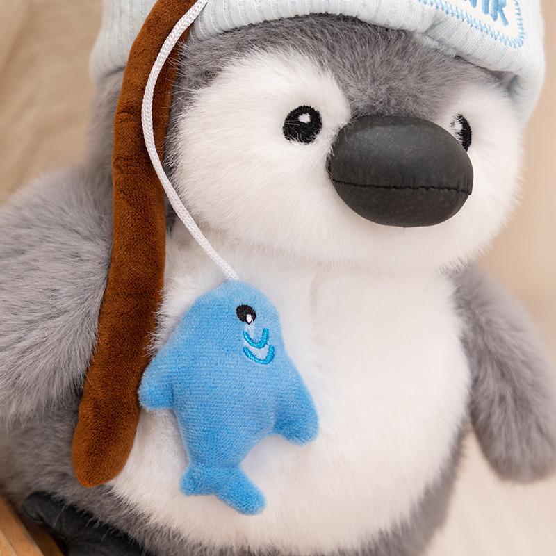 Stuffed Cute Penguin Animal Ornament With Chef Painter And Fisherman Styles