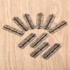 DRELD 10 Stück oder 2 Stück Antik-Bronze Schrank Holz Schmuckschatulle Geschenk Weinkiste Retro Dekor Möbel Lange Scharniere 6 Löcher 51*16mm