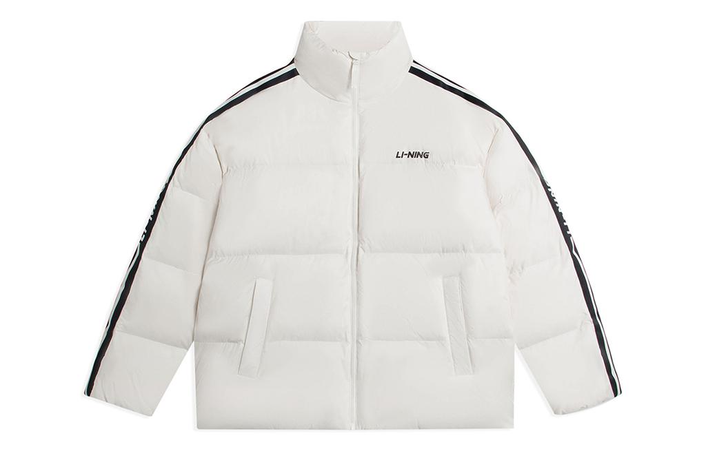 Li Ning Sports Fashion Collection Down Jacket Unisex Mist White AYMS337-2