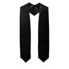 Graduation Season Satin Ribbon Sash: Solid Color Shoulder Strap for Junior High, High School, and University Ceremonies