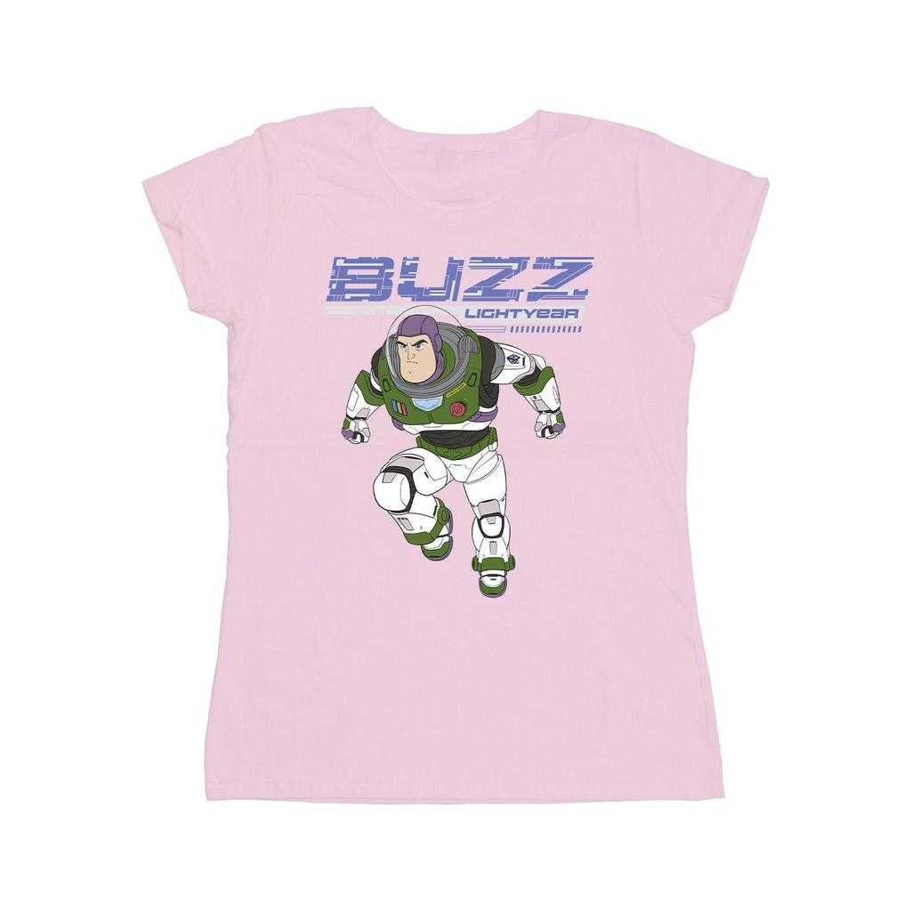 Disney Womens/Ladies Lightyear Buzz Jump To Action Cotton T-Shirt