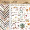12 Sheets Retro Forest Friends Journal Collage Stickers
