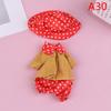 Clothes Set for 16-17cm Ob11 Doll Fashion Suit 1/8 bjd Doll Dressup Skirt 6 Inch Cute Clothes Uniform