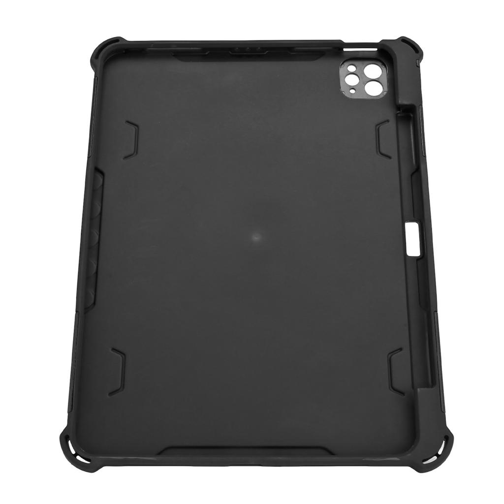 Tablet-Hülle Ultra-dünn Robust Stoßfest Sturzsicher Tablet-Schutzhülle mit Schultergurt für iOS-Tablet Schwarz