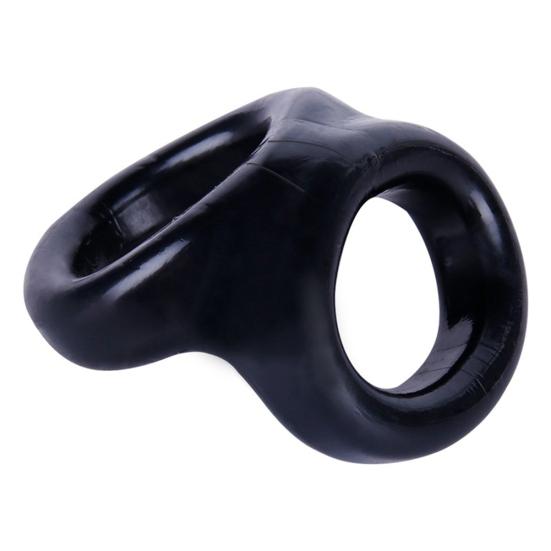 Male Soft Flexible Dildo Penis Lock Scrotum Ring Delay Ejaculation Adult Sex Toy