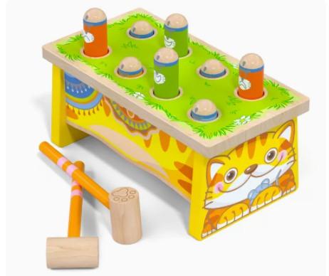 Large Ground Mouse Toy For Children'S Puzzle Baby Hitting Mice