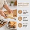 16pcs Non Stick Pastry Cone Mold Set Stainless Steel Danish Pastry Tube  Home Cooking