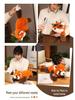 Red Panda Plush Fox Doll - Cute Raccoon Toy for Children, Girls, Birthday Gifts