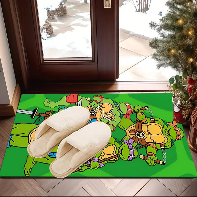 Ninja Turtles Adventure Area Rug Suitable for Indoor And Outdoor,Carpets for Kitchens, Homes, Offices, Living Rooms,Home Decor,Christmas Gift