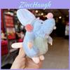 Ratatouille Mouse Plush Doll With Metal Keychain For Bag Decoration And Gift For Teens