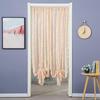 Lace Gauze Anti-Mosquito Door Curtain with No-Punch Telescopic Rod for Living Room