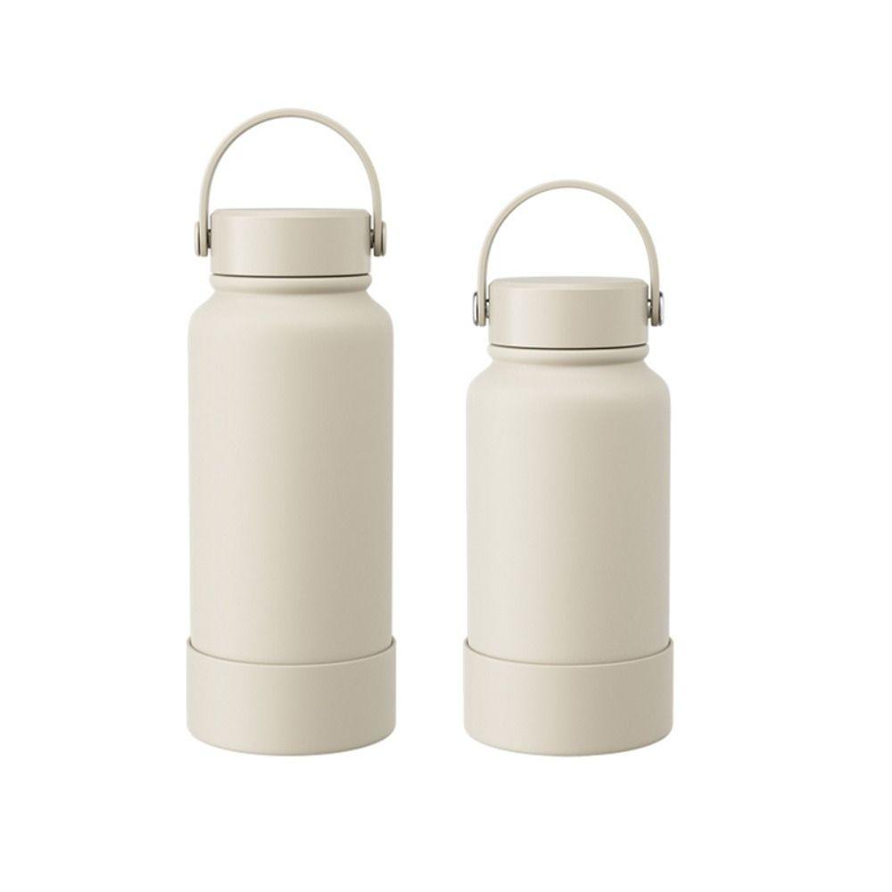 Stainless Steel Vacuum Cup Solid Color Thermal Car Cup New Insulated Water Bottle