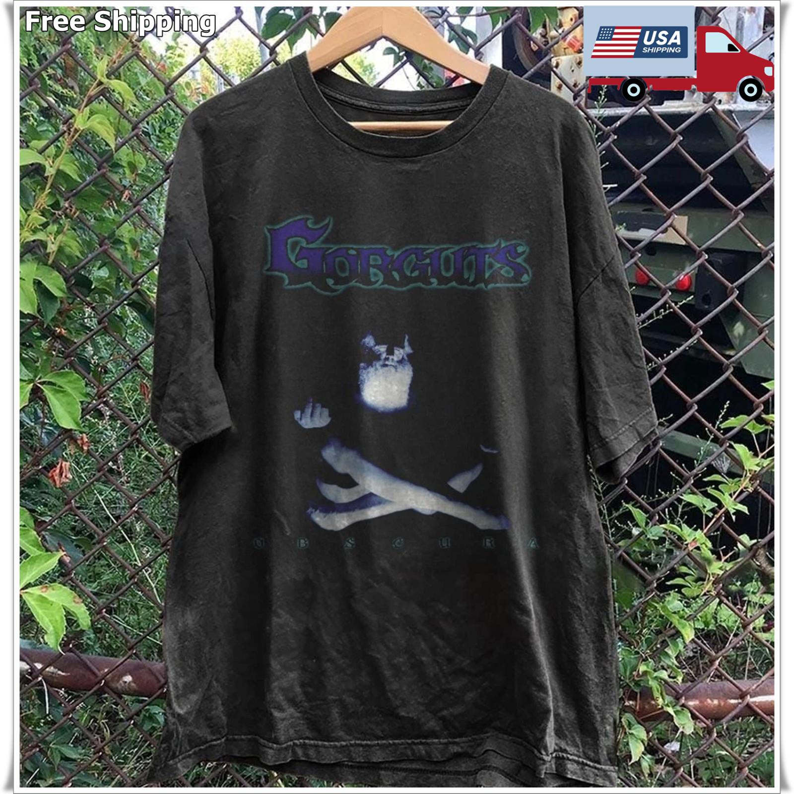 Gorguts Obscura 1998 Vintage Style Black Unisex T-Shirt Size S-5XL XXXXL