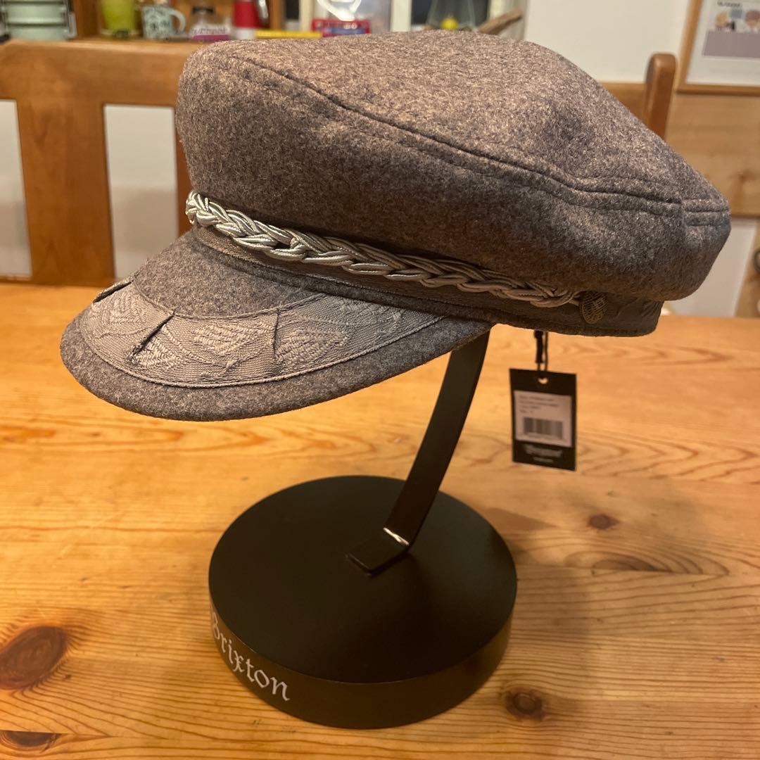 Used Brixton Gray Casquette New with tag