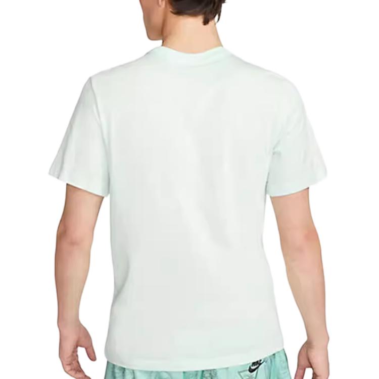 Nike T-shirt ras du cou avec logo brodé Sportswear pour homme Vert clair BV0508-394