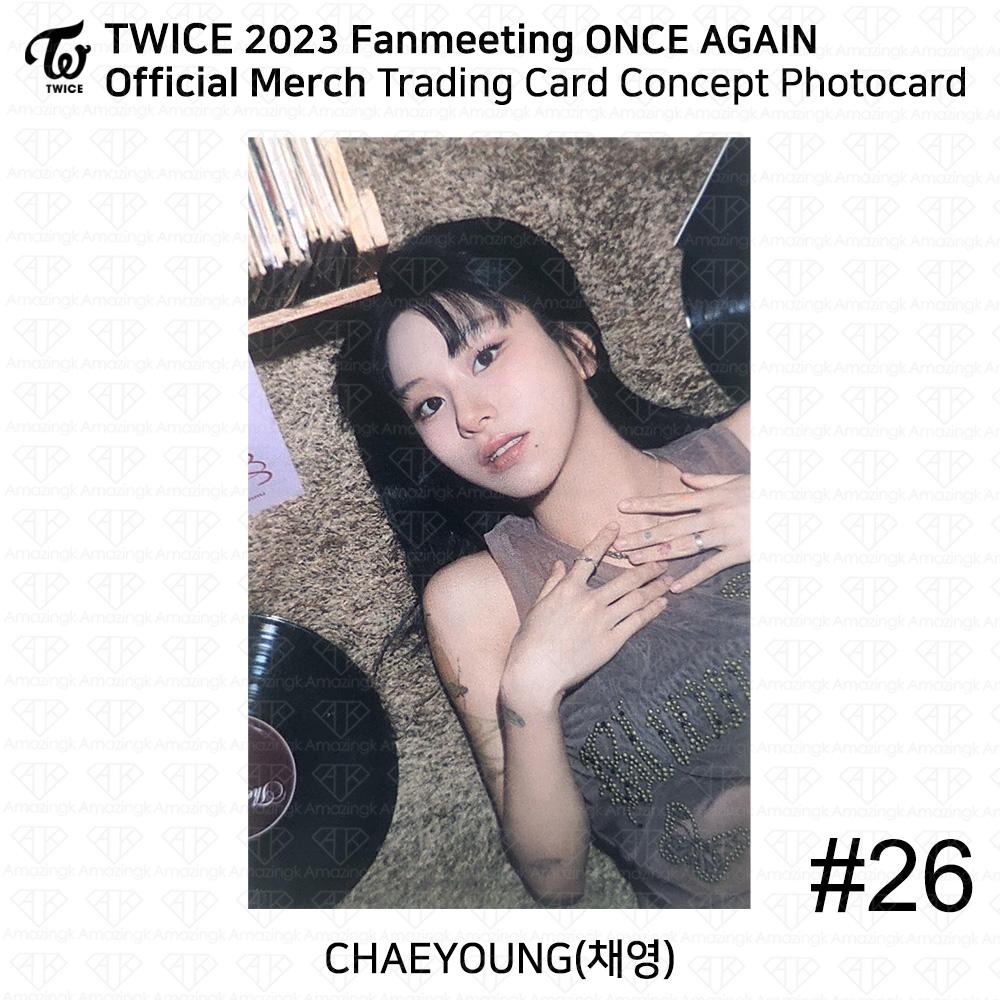 Twice 8. Jahrestag ONCE AGAIN Fanmeeting Pop-up MD Sammelkarte Fotokarte