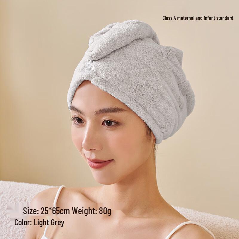 Sanli Coral Fleece Hair Drying Cap