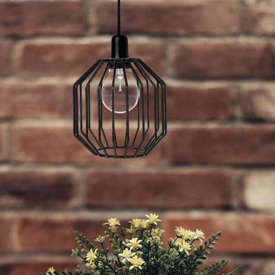 1Pc Wrought Iron Birdcage Pendant Light Lamp Shade Hanging Cover Vintage Cage Rustic Shade Lighting Lamp Shade Replacement