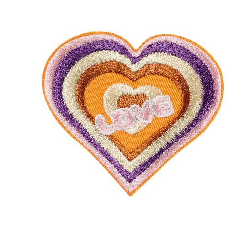Regnbue Broderi Klistremerke Merke - Kles Tilbehør Patch