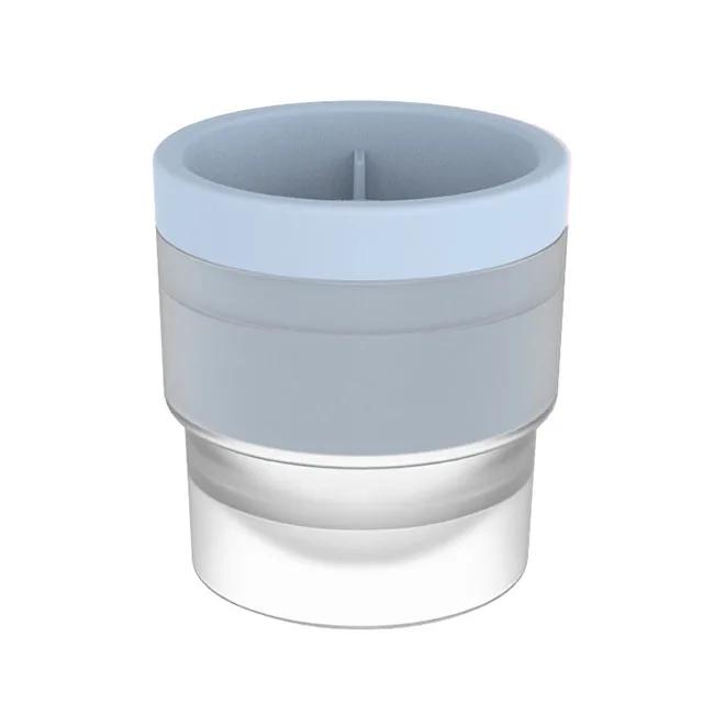 Silicone Ice Cube Tray, Round Ice Ball Maker Mold for Whiskey, Cocktails, Bourbon - BPA Free