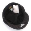 Universal Chemistry Wool Check Charcoal Newsboy Cap