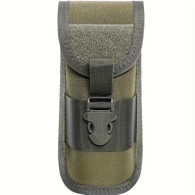 1pc Durable 600D Eyeglasses Bag, Outdoor Glasses Case Molle Pouch, Goggles Storage Box Men Shades Case