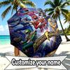 Custom Name Personalized Power Rangers Print Umbrella, Auto Open Close, 8‑Rib Sturdy Frame, Commute Camping Hiking Use, Birthday Gift