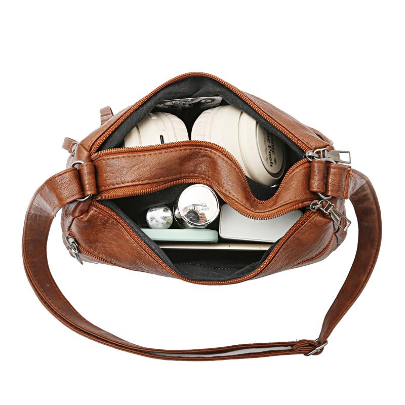 Damentasche 2026 Trend Handtaschen Damen Schultertaschen Weiches Leder Mode Vielseitige Umhängetasche