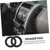 JEWEDECO 4 Pairs Car Speaker Spacer Ring Pair Durable Easy Installation
