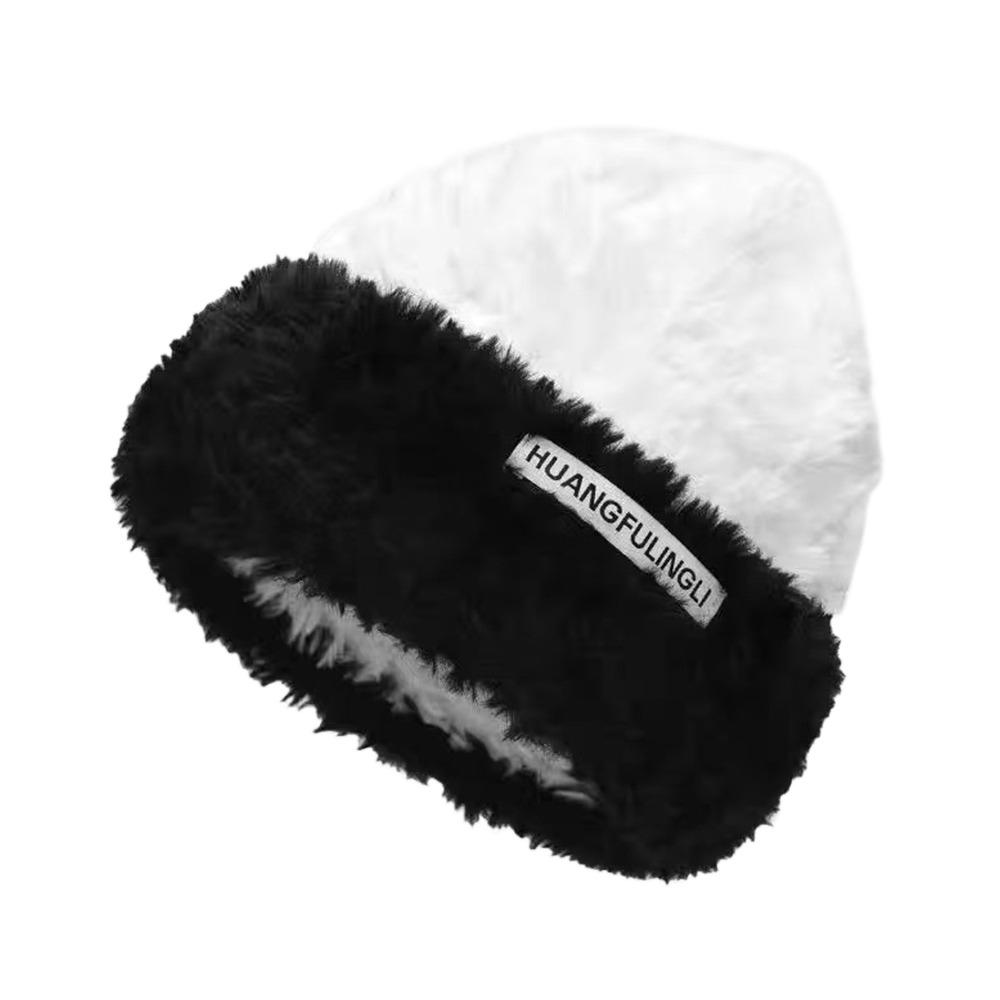 Soft Y2k Beanies Thickened Winter Knitted Hat Casual Bonnet Caps  Riding