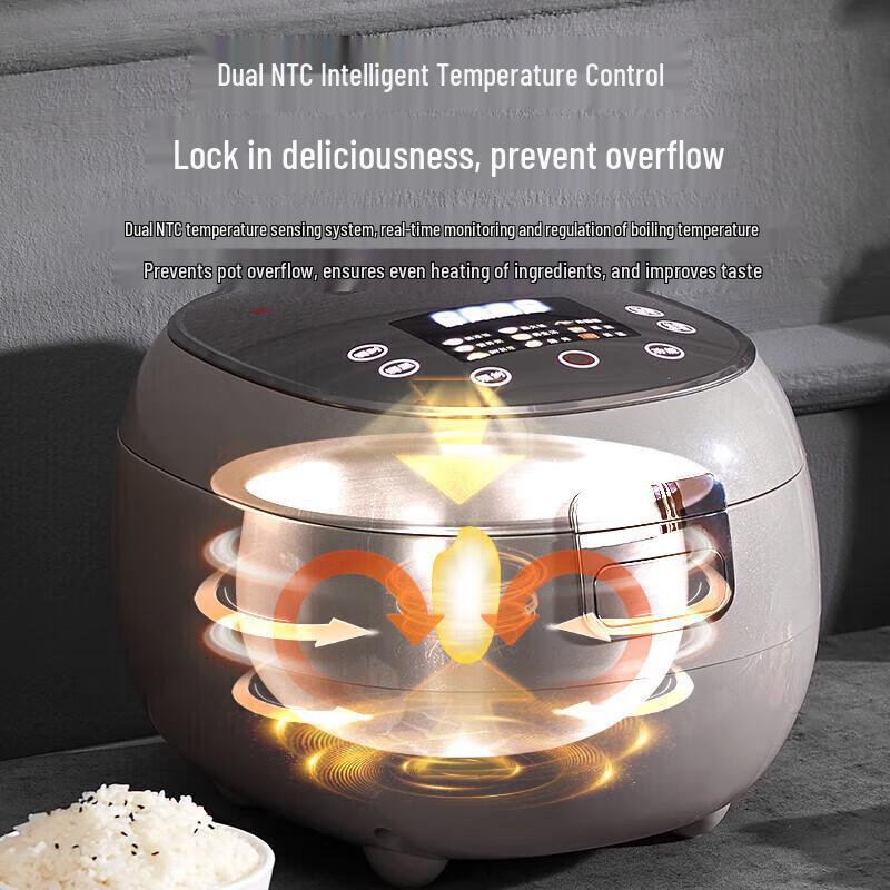 Senju Intelligenter Multifunktions-Reiskocher für zuckerarmes Kochen CN-Stecker (Adapter enthalten)