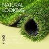1pc Artificial Grass Turf Roll, Realistic Synthetic Lawn Carpet For Indoor & Outdoor Landscaping, Custom Size, Plastic Grass Mat