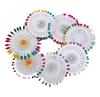 30Pcs/Set Colorful Heart Leaf Star Shawl Hijab Pins Abaya Scarf Brooches Jewelry